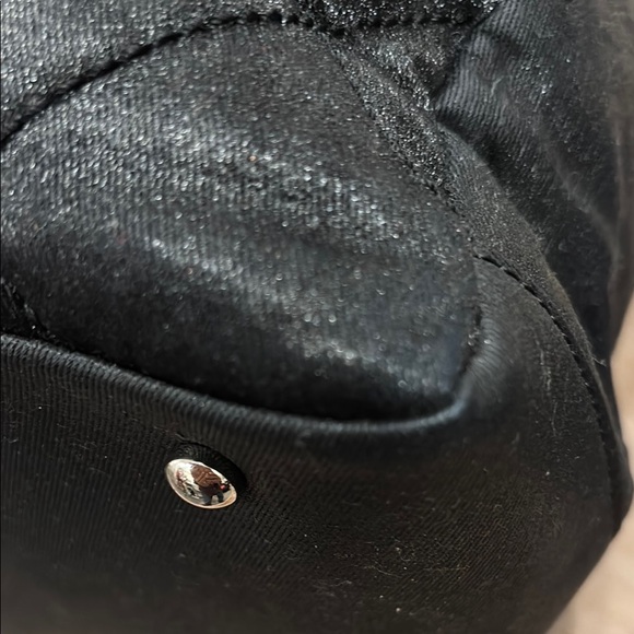 Authentic Chanel Black Quilted Canvas Paris-Biarritz Tote Bag w/COA - Picture 10 of 16